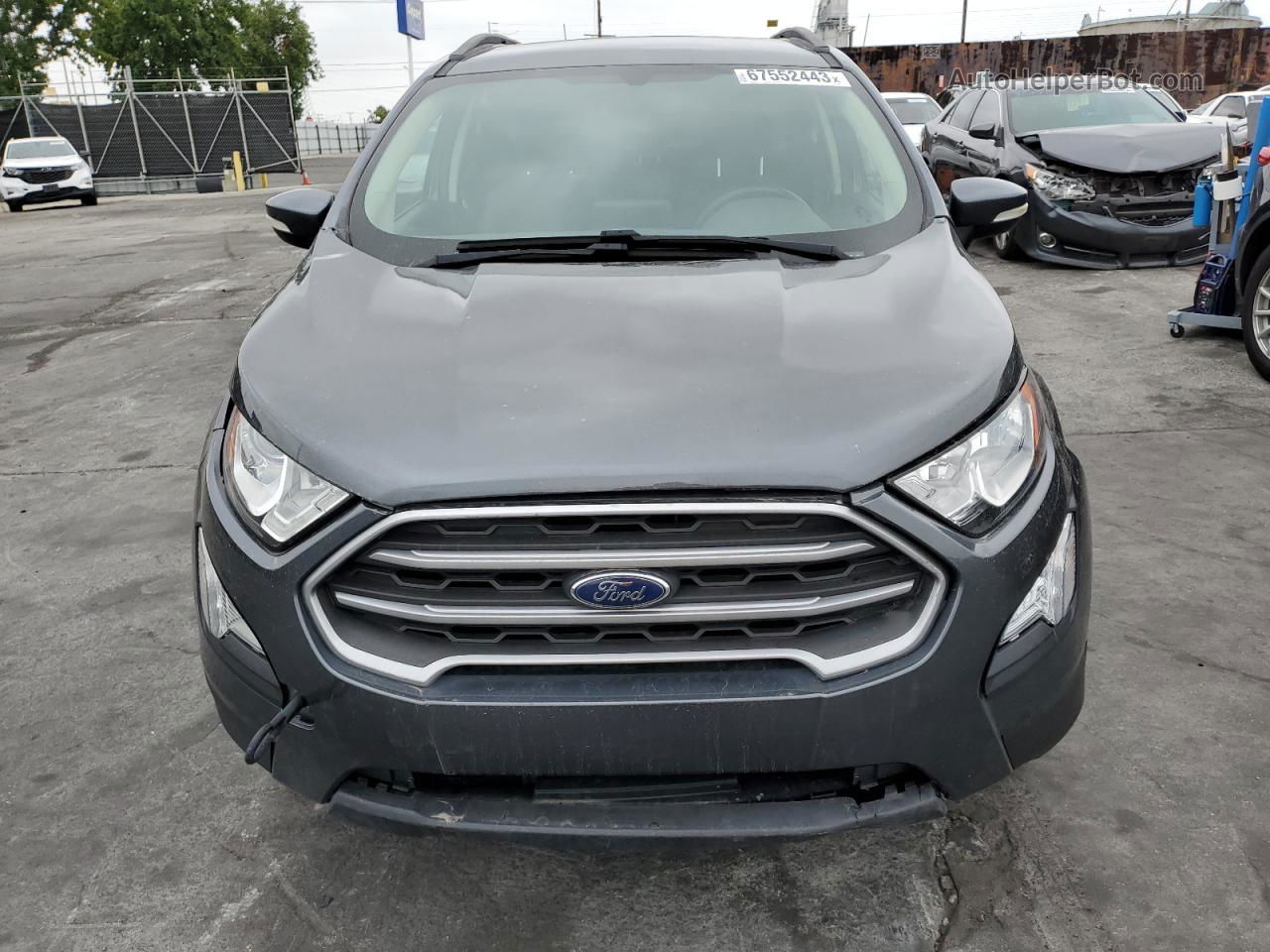 2019 Ford Ecosport Se Charcoal vin: MAJ3S2GE9KC273109