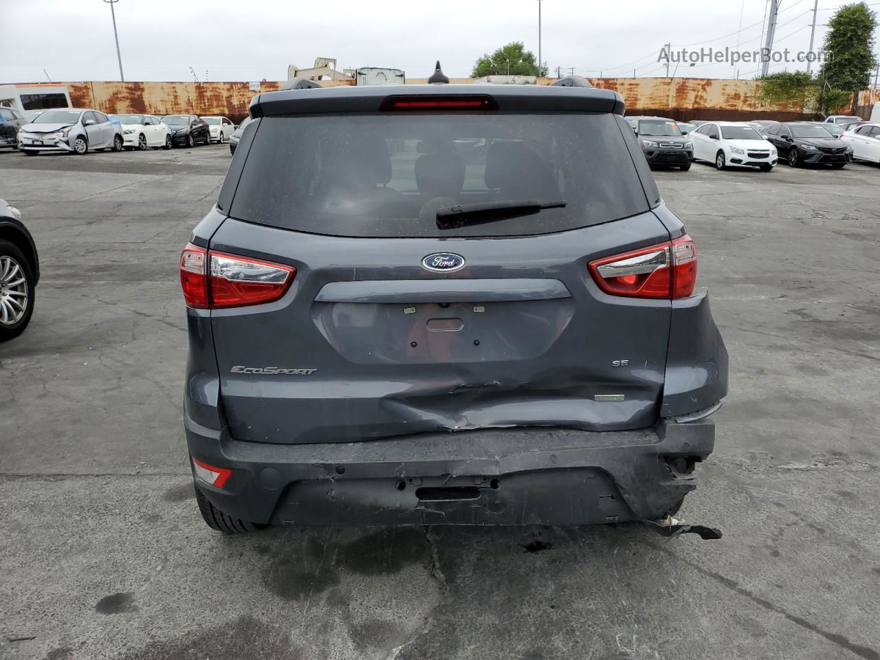 2019 Ford Ecosport Se Charcoal vin: MAJ3S2GE9KC273109