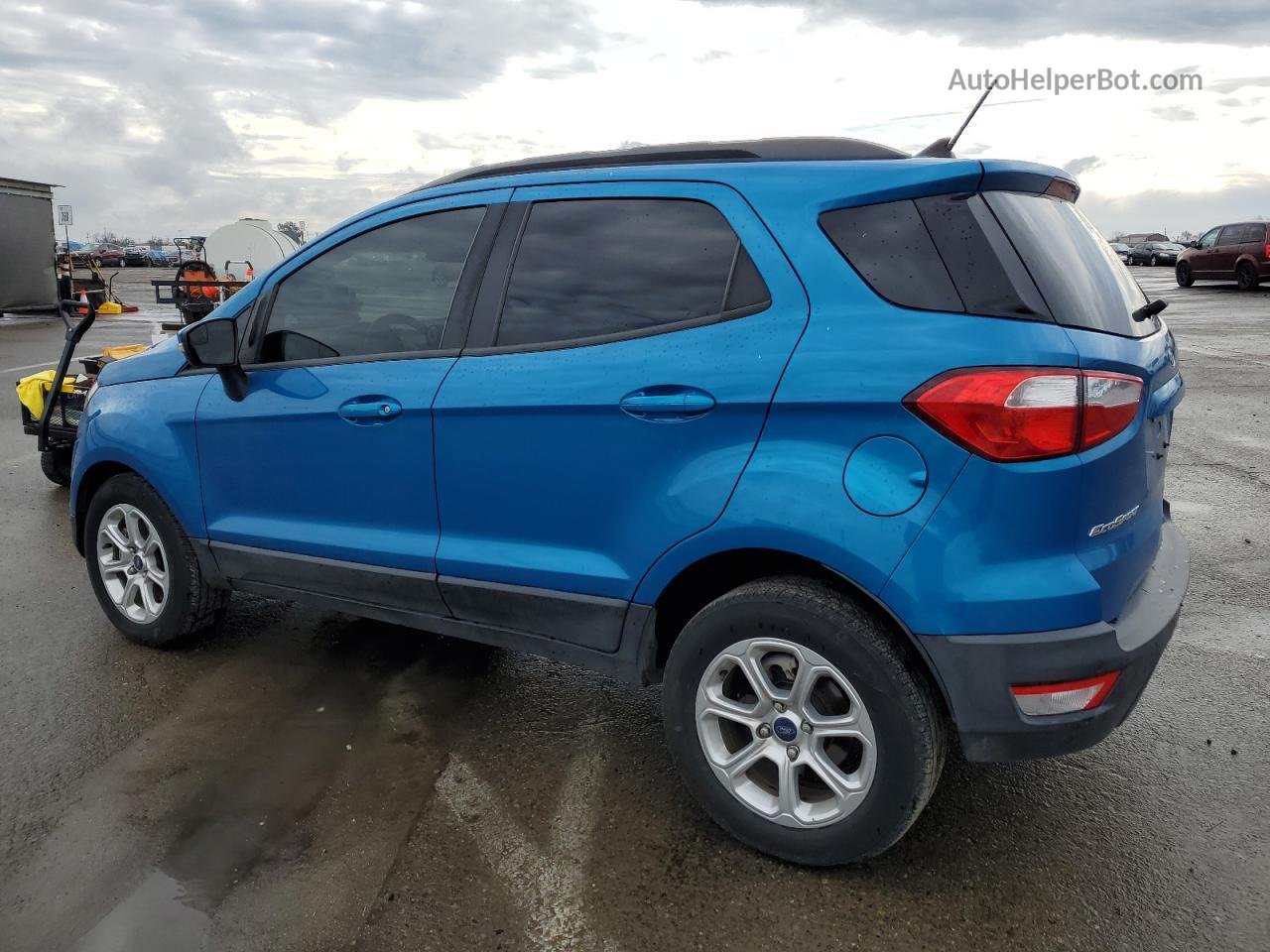 2019 Ford Ecosport Se Blue vin: MAJ3S2GE9KC279914