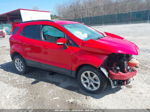 2019 Ford Ecosport Se Red vin: MAJ3S2GE9KC294879