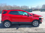 2019 Ford Ecosport Se Red vin: MAJ3S2GE9KC294879