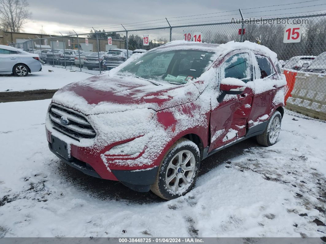 2020 Ford Ecosport Se Red vin: MAJ3S2GE9LC312458