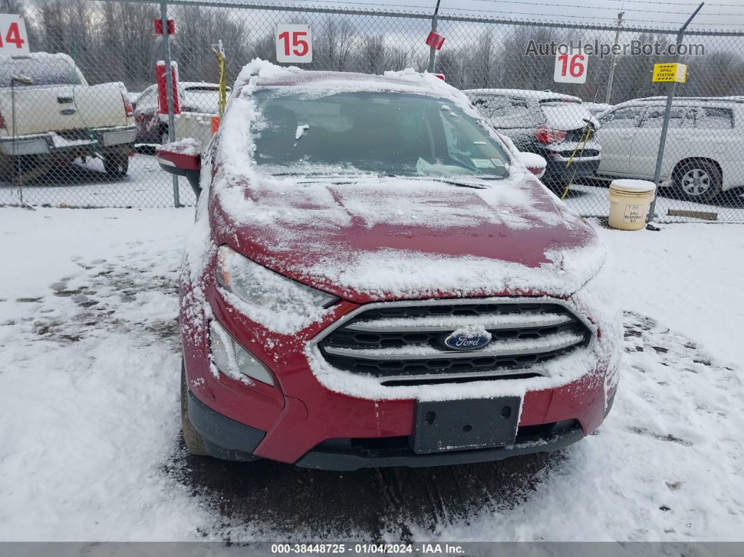 2020 Ford Ecosport Se Red vin: MAJ3S2GE9LC312458