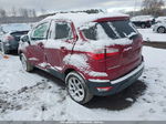 2020 Ford Ecosport Se Red vin: MAJ3S2GE9LC312458