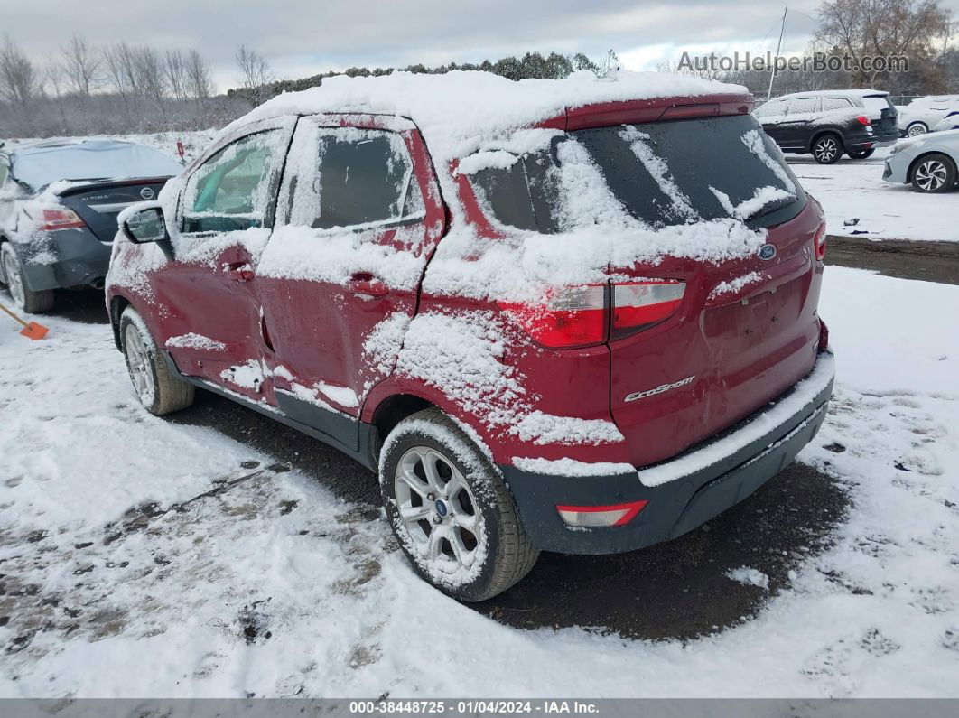 2020 Ford Ecosport Se Red vin: MAJ3S2GE9LC312458