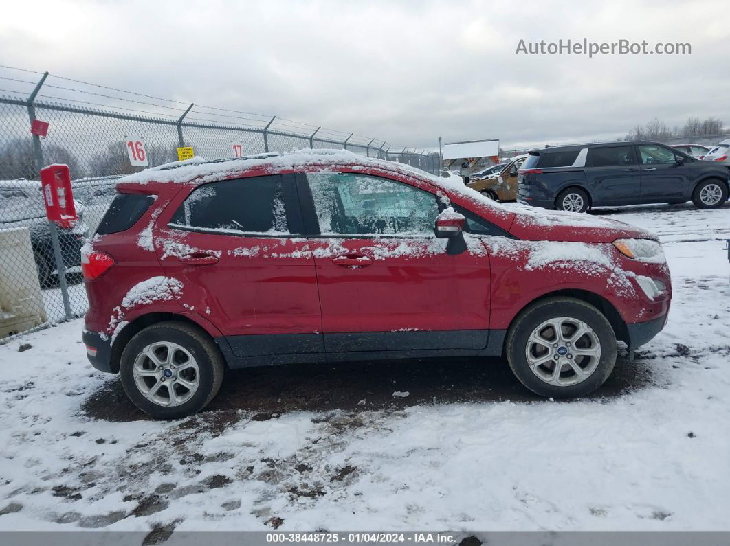 2020 Ford Ecosport Se Red vin: MAJ3S2GE9LC312458