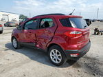 2020 Ford Ecosport Se Maroon vin: MAJ3S2GE9LC327008