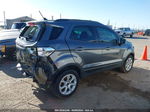 2020 Ford Ecosport Se Gray vin: MAJ3S2GE9LC331138