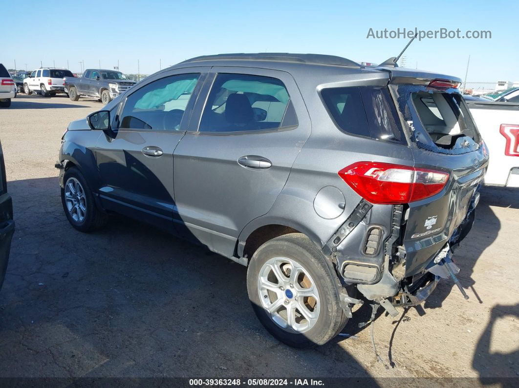 2020 Ford Ecosport Se Gray vin: MAJ3S2GE9LC331138