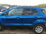 2020 Ford Ecosport Se Синий vin: MAJ3S2GE9LC335383