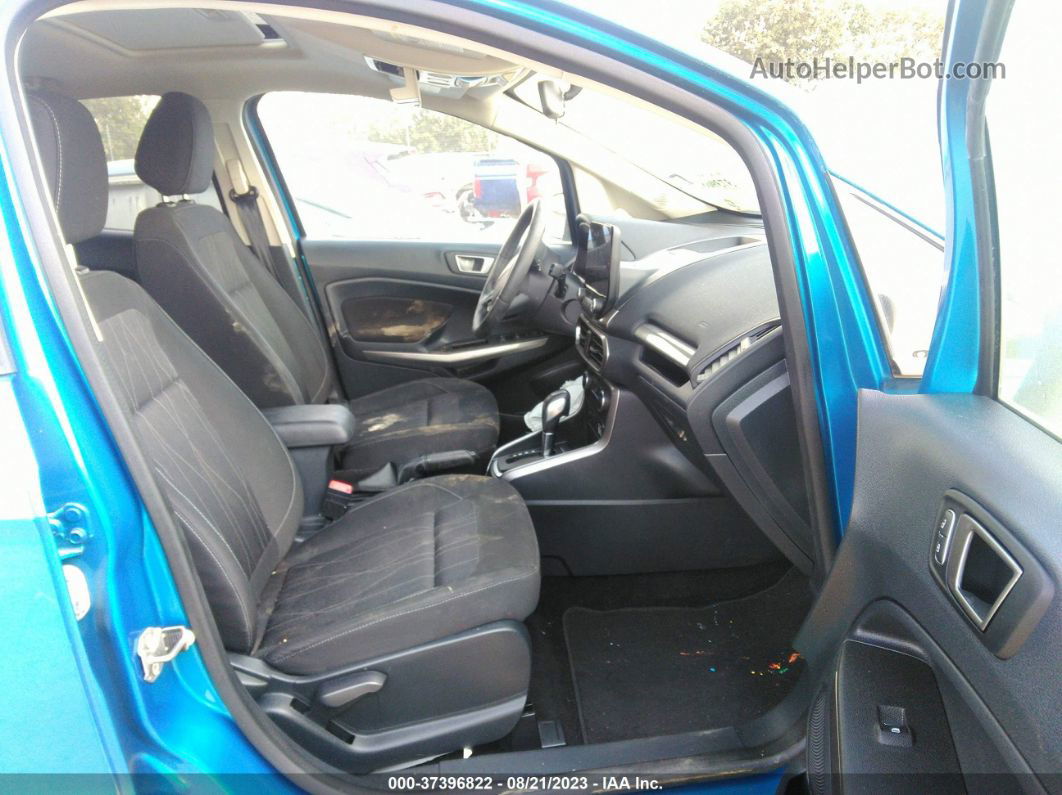 2020 Ford Ecosport Se Blue vin: MAJ3S2GE9LC353737