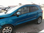 2020 Ford Ecosport Se Синий vin: MAJ3S2GE9LC353737