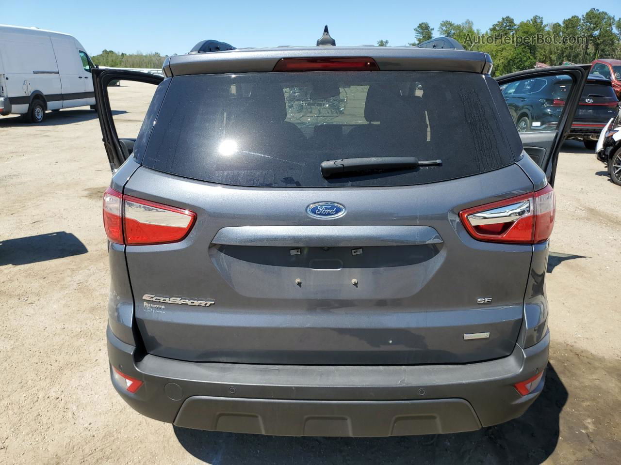 2020 Ford Ecosport Se Gray vin: MAJ3S2GE9LC356301