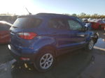 2020 Ford Ecosport Se Синий vin: MAJ3S2GE9LC369727