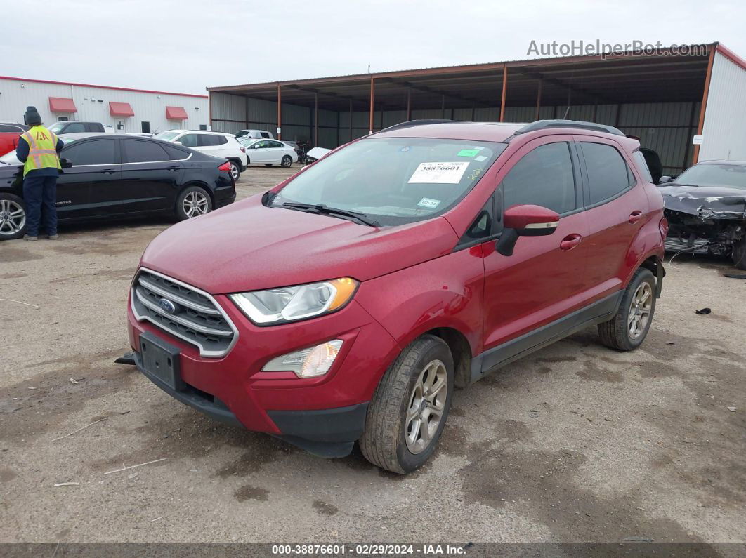 2020 Ford Ecosport Se Red vin: MAJ3S2GE9LC375527