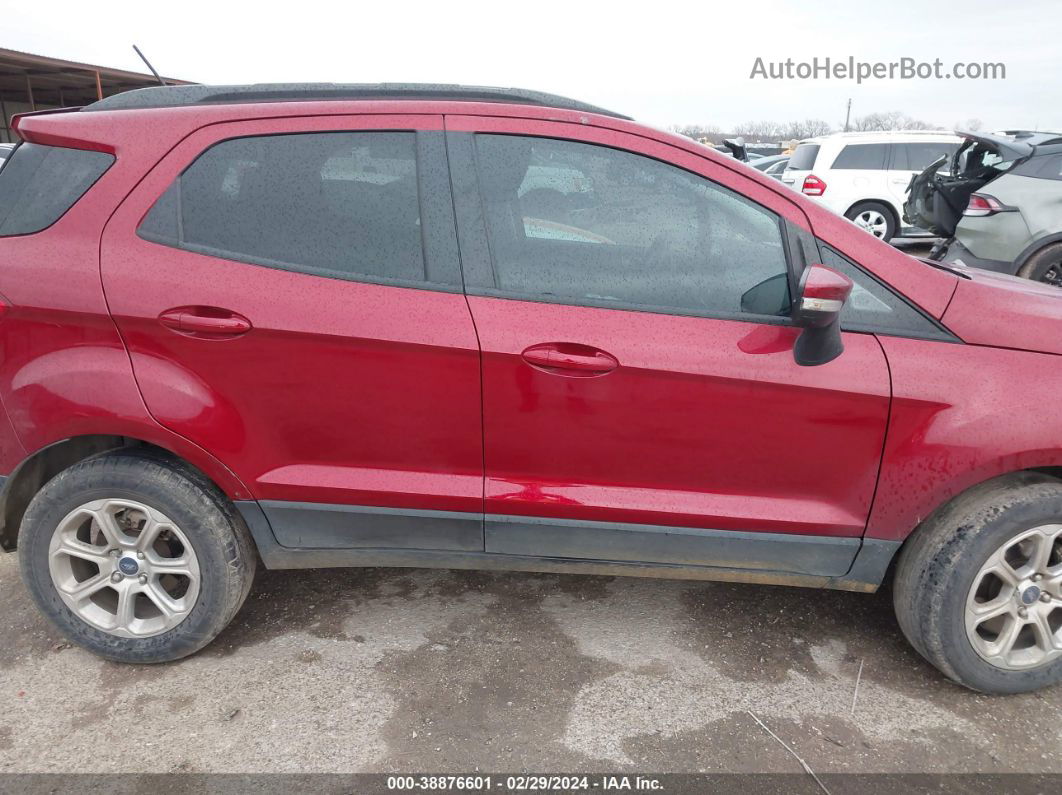 2020 Ford Ecosport Se Red vin: MAJ3S2GE9LC375527