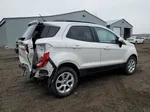 2020 Ford Ecosport Se White vin: MAJ3S2GE9LC387063