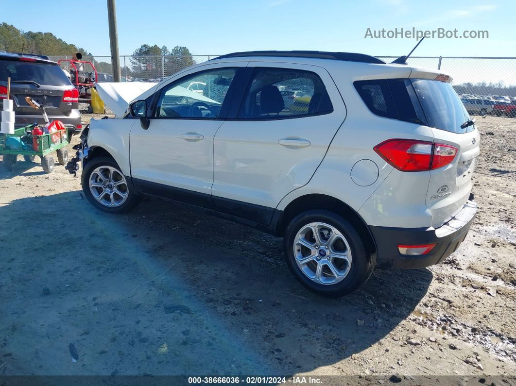 2020 Ford Ecosport Se White vin: MAJ3S2GE9LC389248