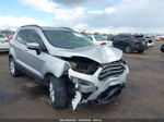 2020 Ford Ecosport Se Silver vin: MAJ3S2GE9LC390786