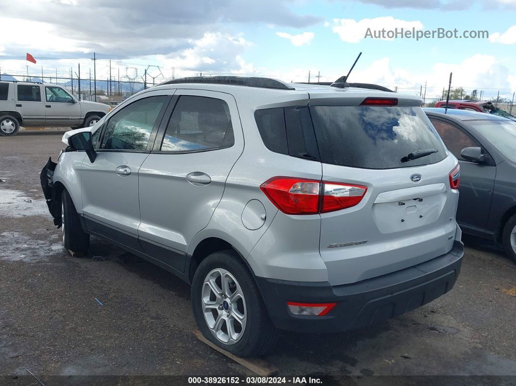 2020 Ford Ecosport Se Silver vin: MAJ3S2GE9LC390786