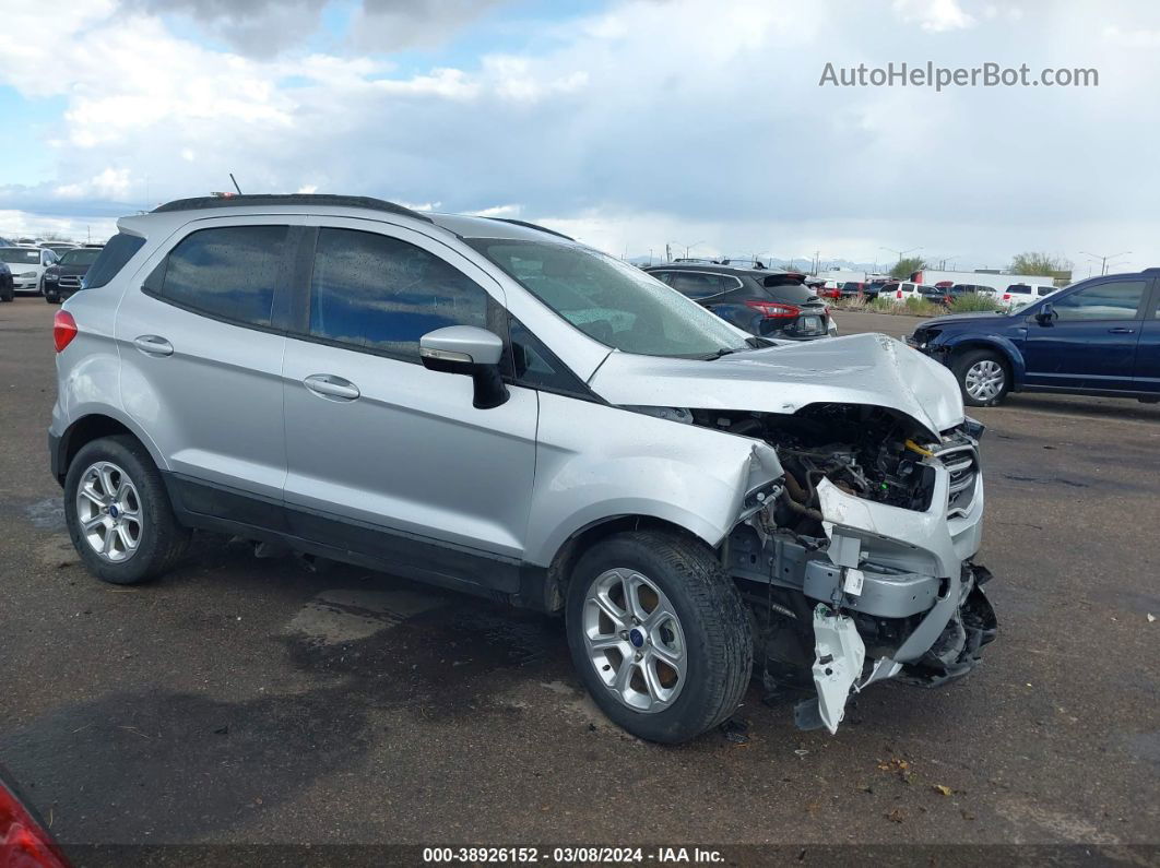 2020 Ford Ecosport Se Silver vin: MAJ3S2GE9LC390786