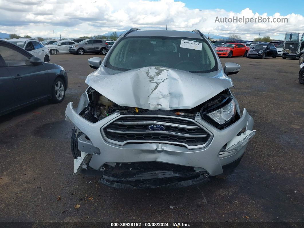 2020 Ford Ecosport Se Silver vin: MAJ3S2GE9LC390786