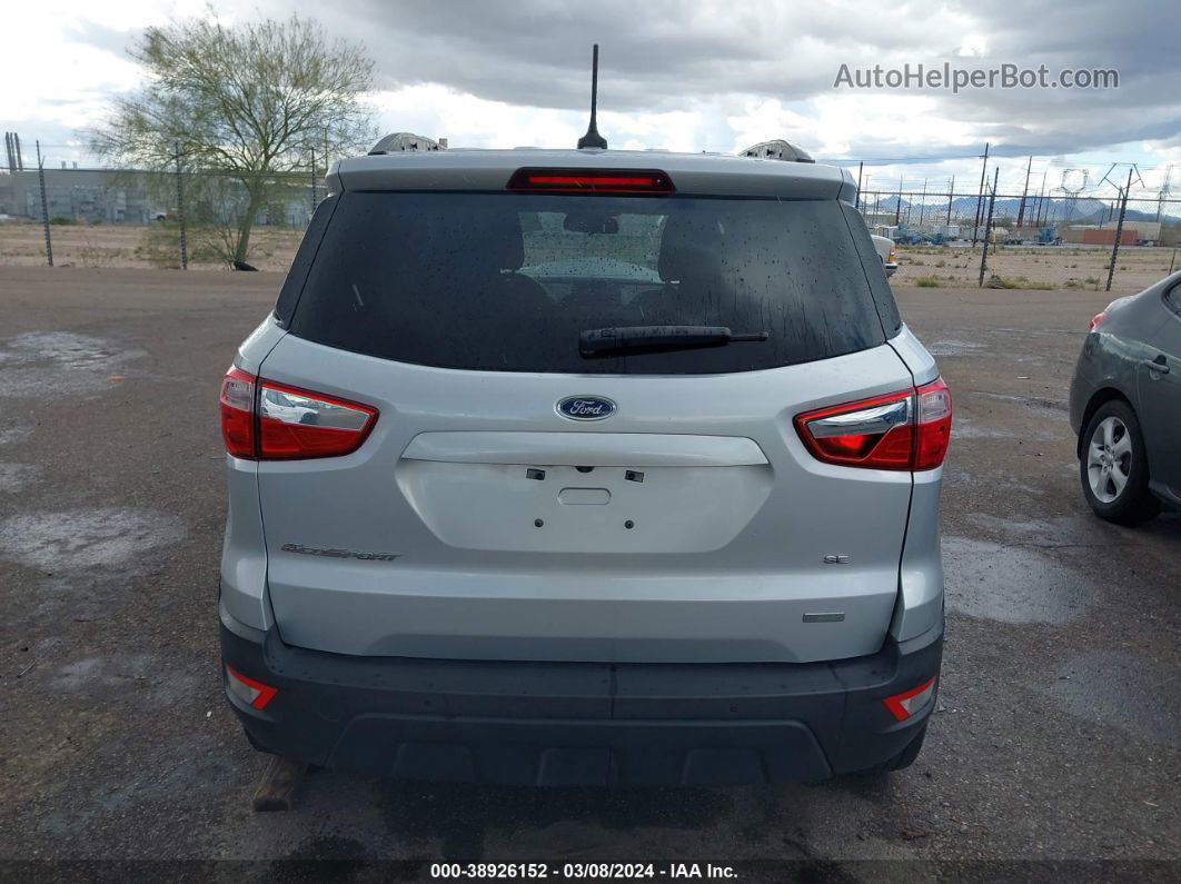 2020 Ford Ecosport Se Silver vin: MAJ3S2GE9LC390786