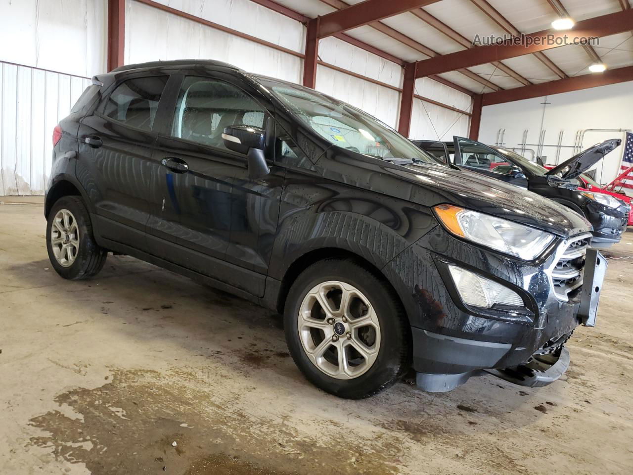 2019 Ford Ecosport Se Black vin: MAJ3S2GEXKC304366