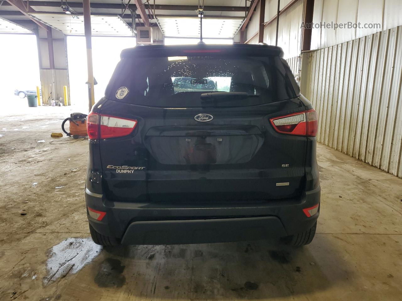 2019 Ford Ecosport Se Black vin: MAJ3S2GEXKC304366