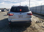 2019 Ford Ecosport Se Silver vin: MAJ3S2GEXKC257579