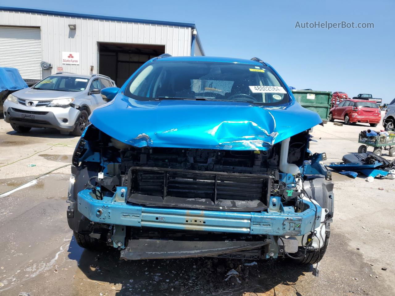 2019 Ford Ecosport Se Blue vin: MAJ3S2GEXKC275273