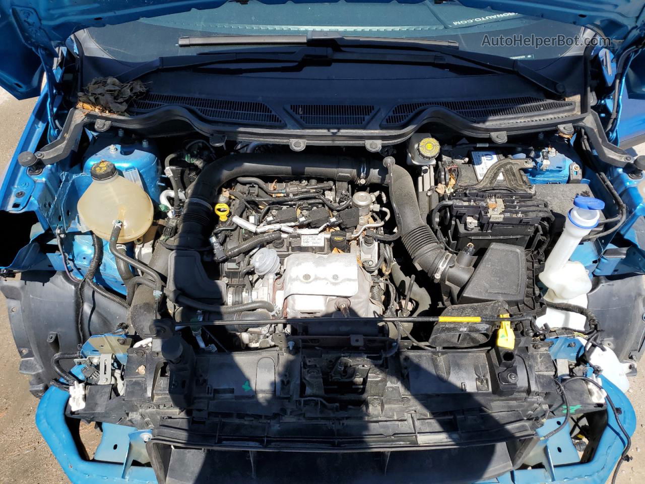 2019 Ford Ecosport Se Blue vin: MAJ3S2GEXKC275273
