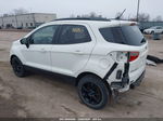 2019 Ford Ecosport Se White vin: MAJ3S2GEXKC283812