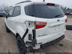 2019 Ford Ecosport Se White vin: MAJ3S2GEXKC283812