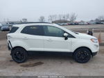 2019 Ford Ecosport Se White vin: MAJ3S2GEXKC283812