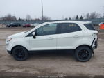 2019 Ford Ecosport Se White vin: MAJ3S2GEXKC283812