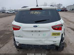 2019 Ford Ecosport Se White vin: MAJ3S2GEXKC283812