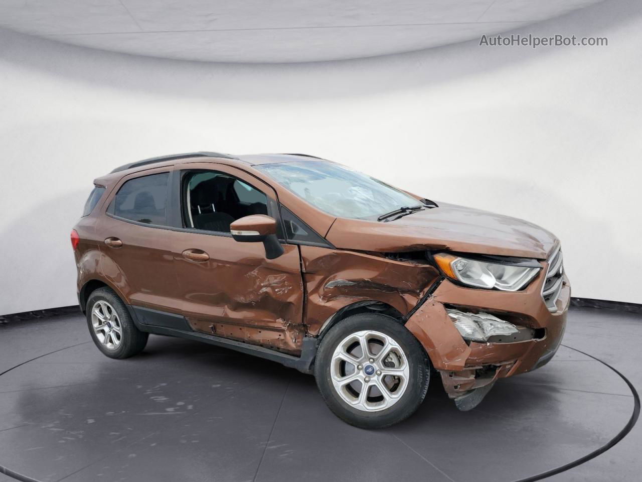 2019 Ford Ecosport Se Оранжевый vin: MAJ3S2GEXKC287326