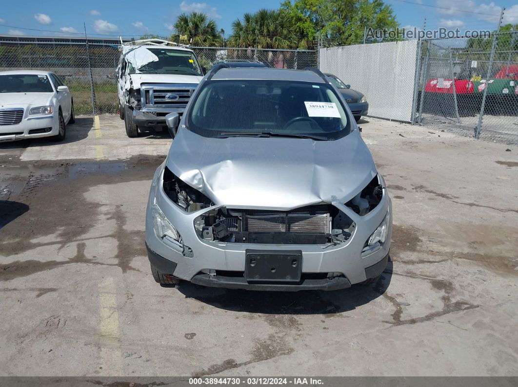 2019 Ford Ecosport Se Silver vin: MAJ3S2GEXKC291585