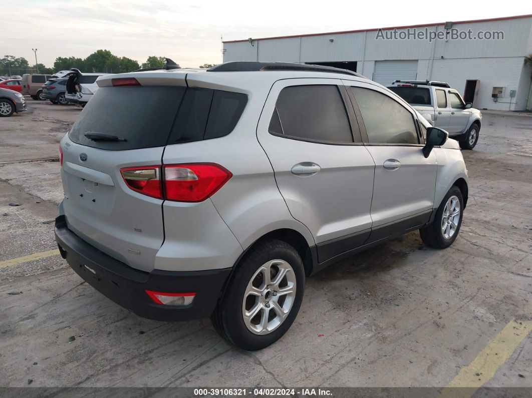 2019 Ford Ecosport Se Серебряный vin: MAJ3S2GEXKC291585