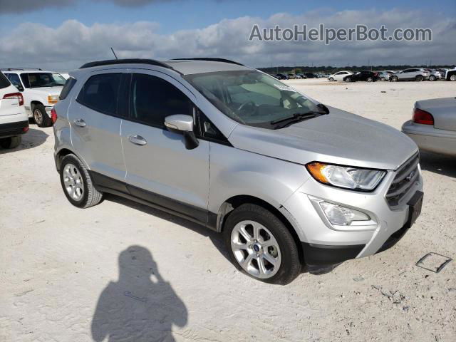 2019 Ford Ecosport Se Gray vin: MAJ3S2GEXKC302794