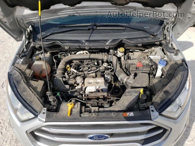2019 Ford Ecosport Se Gray vin: MAJ3S2GEXKC302794