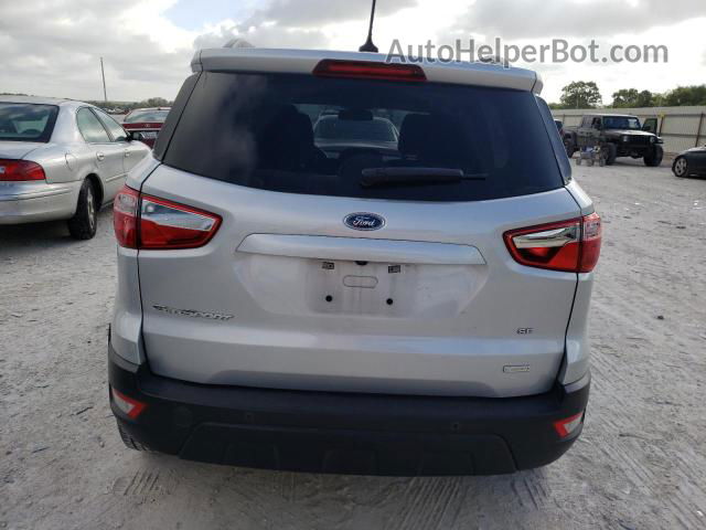 2019 Ford Ecosport Se Gray vin: MAJ3S2GEXKC302794