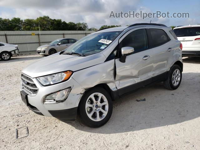 2019 Ford Ecosport Se Gray vin: MAJ3S2GEXKC302794