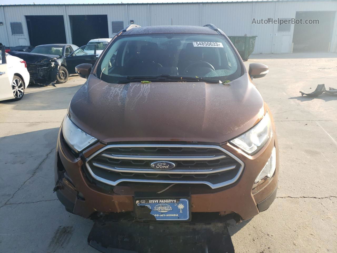 2020 Ford Ecosport Se Orange vin: MAJ3S2GEXLC318561