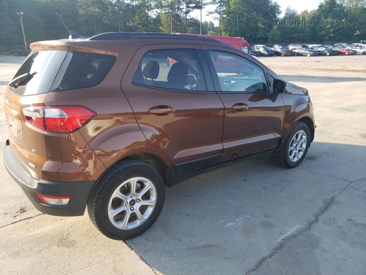 2020 Ford Ecosport Se Orange vin: MAJ3S2GEXLC318561