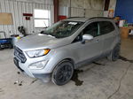 2020 Ford Ecosport Se Silver vin: MAJ3S2GEXLC318656