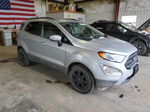 2020 Ford Ecosport Se Silver vin: MAJ3S2GEXLC318656