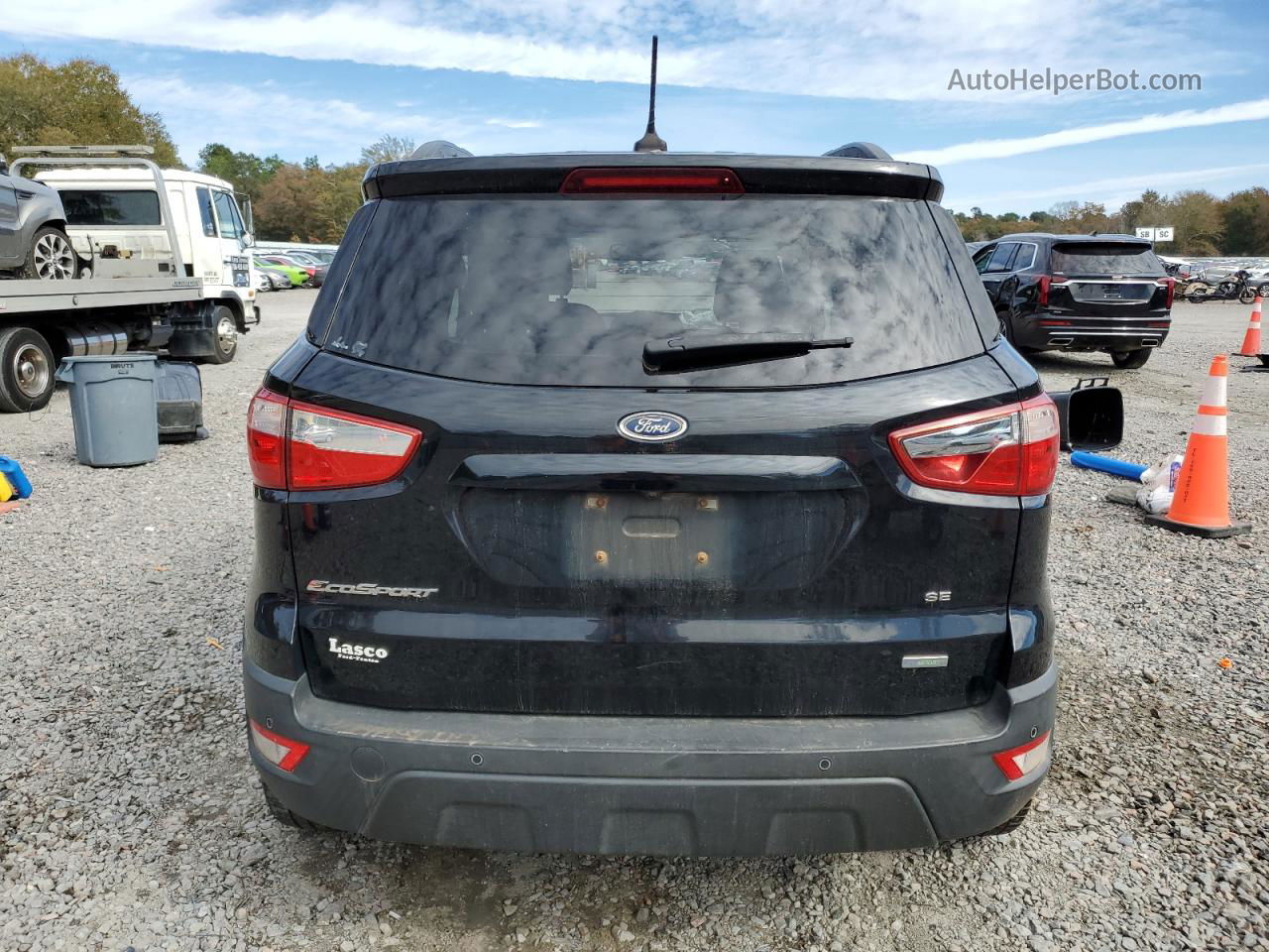 2020 Ford Ecosport Se Black vin: MAJ3S2GEXLC319645