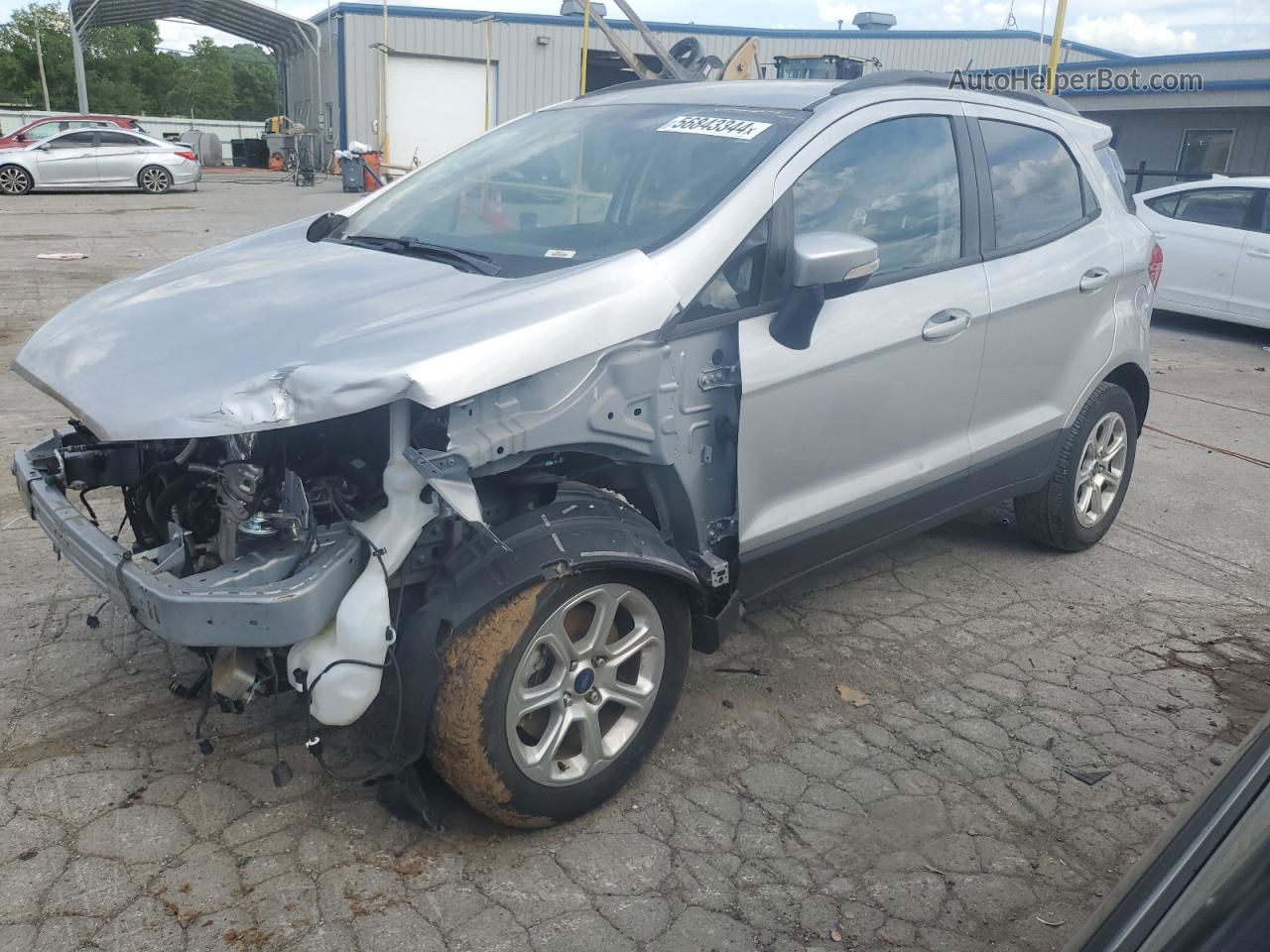 2020 Ford Ecosport Se Gray vin: MAJ3S2GEXLC369378